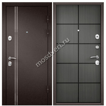 Входная дверь венге в квартиру VDV-06 - купить от производителя Мосдвери Входная дверь венге в квартиру VDV-06